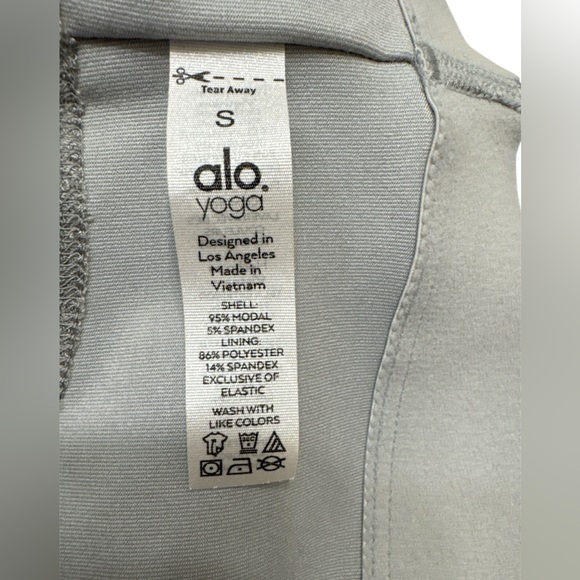 NWOT ALO Yoga Ribbed & Cropped Whisper Tank- Size Small - Picture 5 of 8